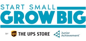 The UPS Store Start Small, Grow Big Logo