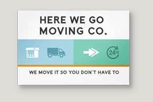 Car magnet for contracting company