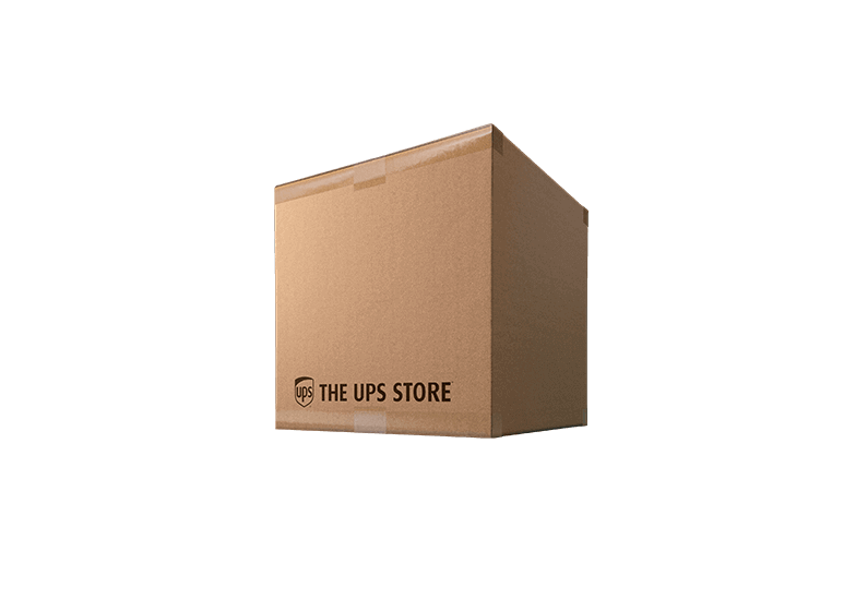 closed shipping box